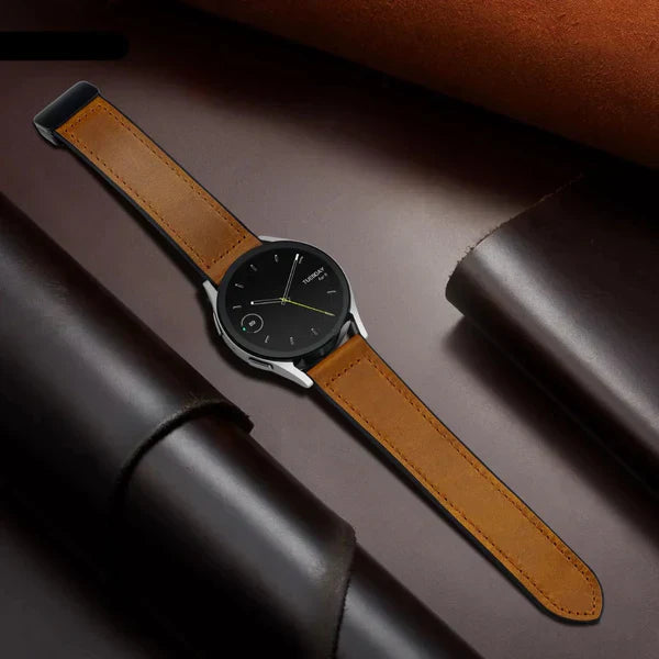 Magnetic Buckle Band Leather Watch Strap Branded  Smart Watch